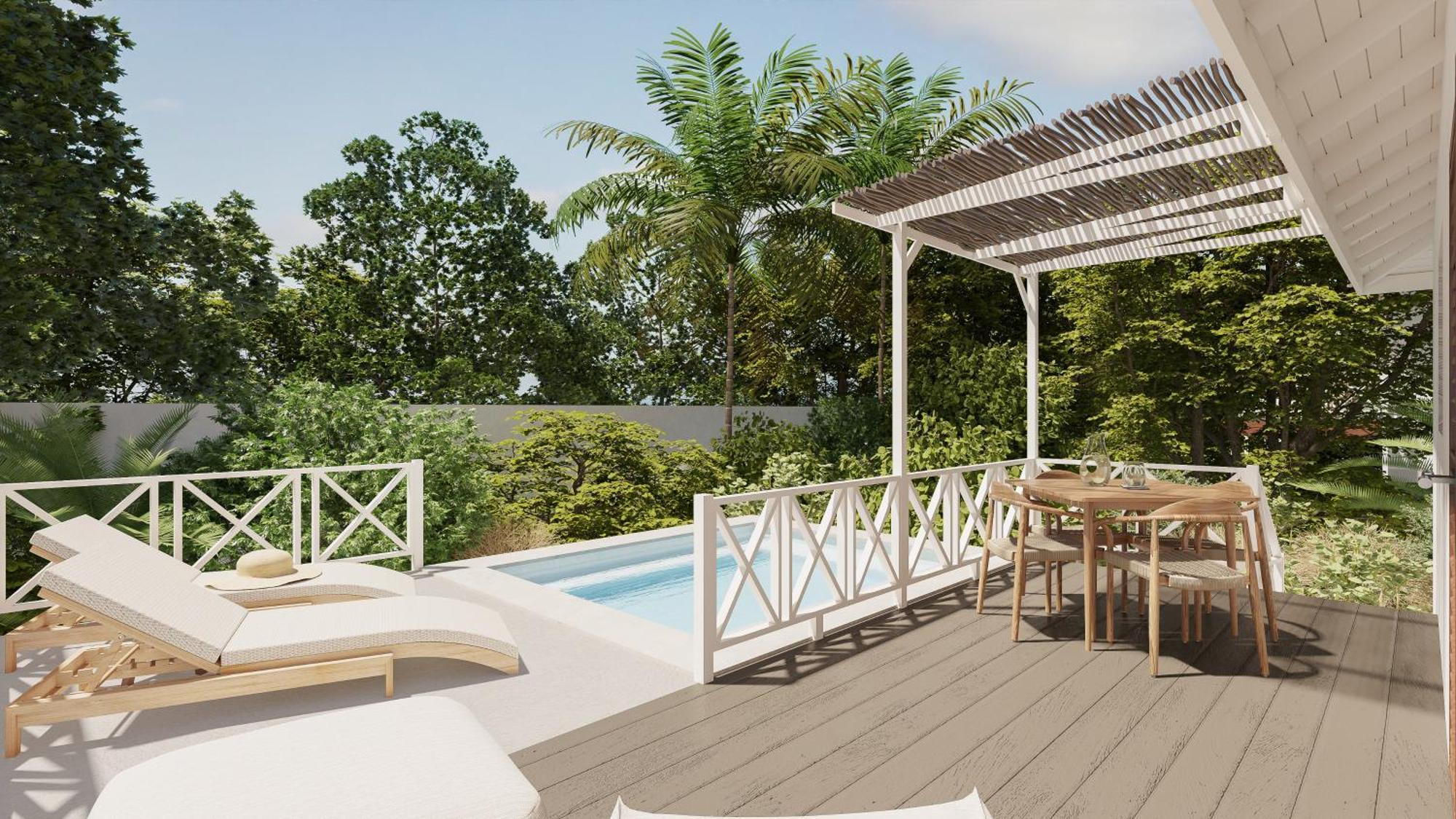 Botanique Bungalows Westpunt Екстериор снимка
